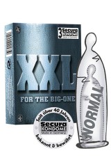 3 préservatifs Secura XXL