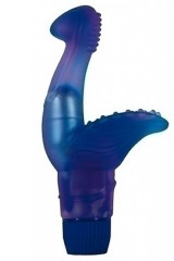 Vibromasseur stimulateur design japonais bleu
