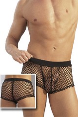 Boxer Homme en résille M - Cottelli Collection