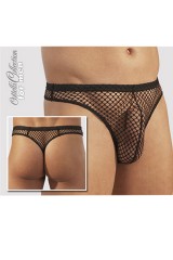 String Homme en résille L - Cottelli Collection