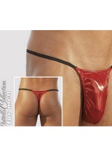 String Homme rouge à paillettes SUPER SEXY - M/L