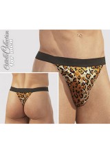 String Homme S-L - Motifs Léopards