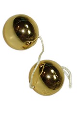 Boules de geisha dorées