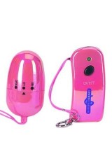 Oeuf vibrant sans fil rose nacré