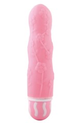 Vibro fleuri souple et mou de 15 cm - Pink