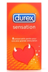 Durex Sensation - 6 geparelde condooms