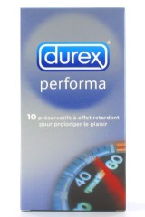  Durex Performa - 10 préservatifs retardants