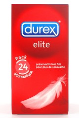 Durex Elite - Boîte de 24 préservatifs très fins
