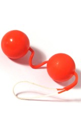 Boules de Geisha en latex rouge