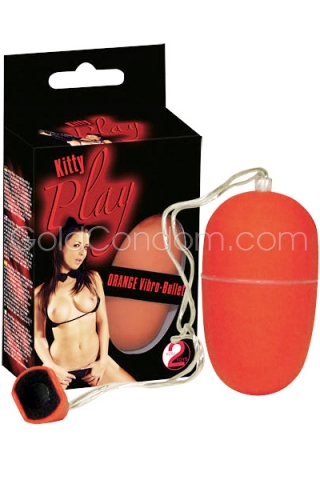 Oeuf vibrant Orange - Kitty Play