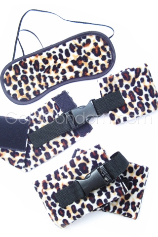 Liens et Masque L�opard Tera Patrick
