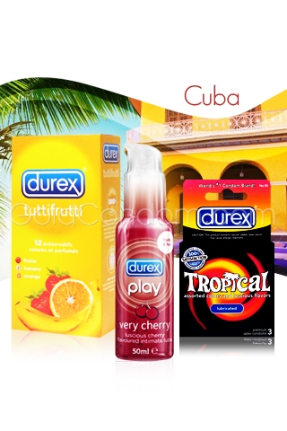 Durex World Tour - Pack Durex Cuba