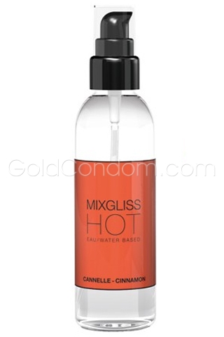 MIXGLISS lub intime � base d'eau cannelle - 100 ml
