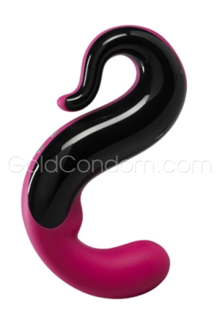 Delight vibromasseur noir/m�re + chargeur