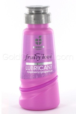 Glijmiddel Fruity Love Framboos/Pompelmoes