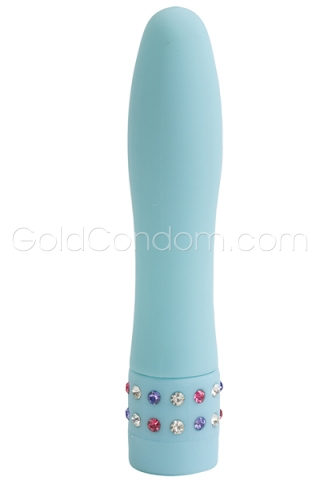 Vibromasseur Jenna Velvet Jewels Bleu