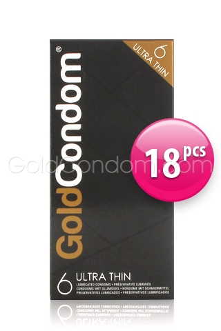  GoldCondom Ultra fins - 3 bo�tes de 6