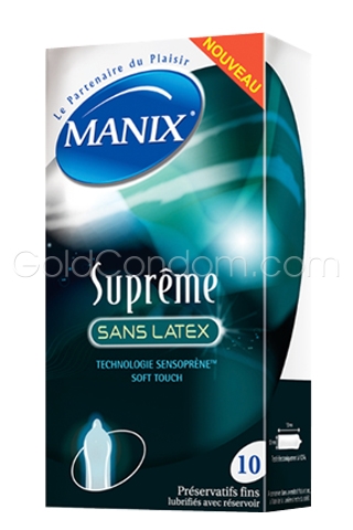 10 condooms zonder latex - Manix Supr�me