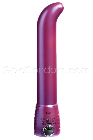 Vibromasseur Toy Joy 6 fonctions Point G Rose