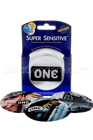 One Super Sensitive, 3 ultra gevoelige condooms