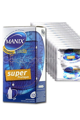 12 Condooms MANIX Super