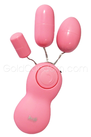 Kit Oeufs Vibrants Toy Joy Rose