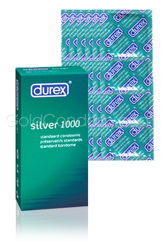 Durex Silver Bulk - 1000 condooms