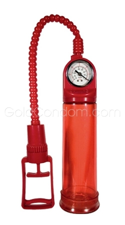 Pompe pour p�nis rouge de Toy Joy 