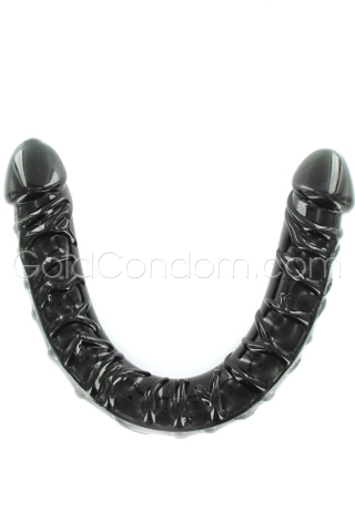 Double gode noir 43 CM