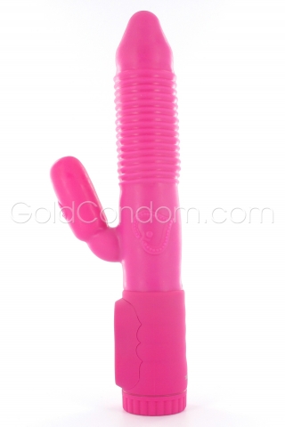 Vibromasseur 'Rabbit' dilatant 27 cm Doc Johnson 
