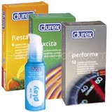 Durex Sexy Pack - 4 produits Durex