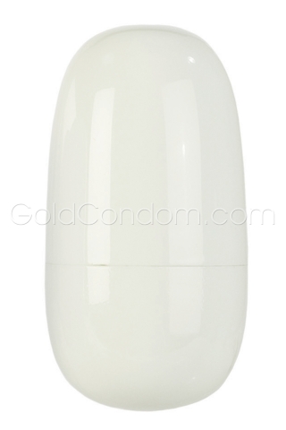 Oeuf vibrant 7.5 cm blanc 5 fonctions iTap