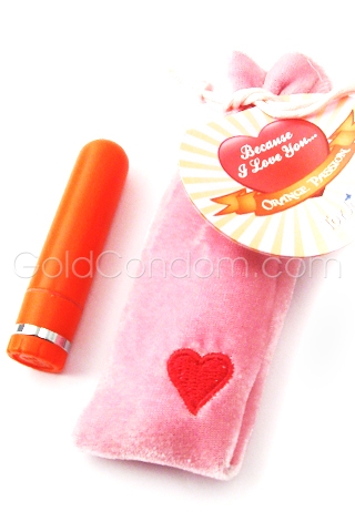 Mini Vibrator Because I Love You - Passie Oranje