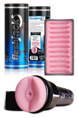 Fleshjack� Pink Bottom Super Ribbed 