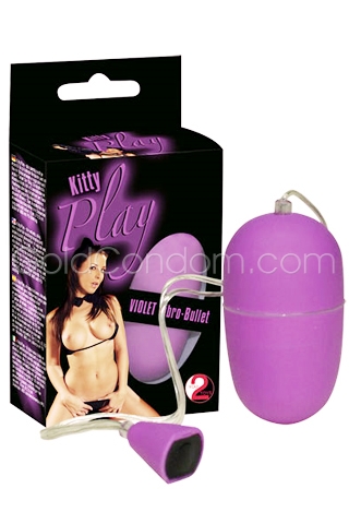 Violetkleurig vibrerend ei - Kitty Play