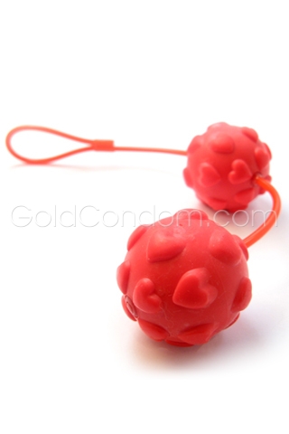 Geishaballen Sweet Hearts - Rood