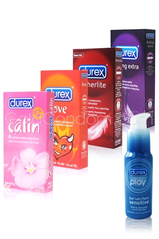 Sensations intactes avec cet assortiment Durex