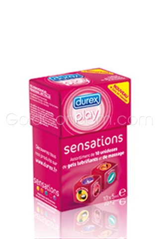 10 Durex Play Sensations Glijmiddelen 