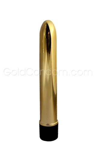 Vibrator Retro Ultra Slimline - Verguld - 17 cm