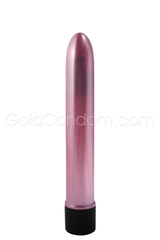 Vibrator Retro Ultra Slimline - Roze - 17 cm