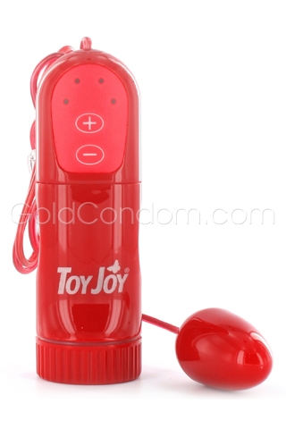 Oeuf vibrant Cherry Shaker rouge Toy Joy