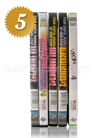 Pack 5 DVD X Amateur 