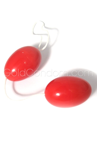 Boules de Geisha ovale rouge