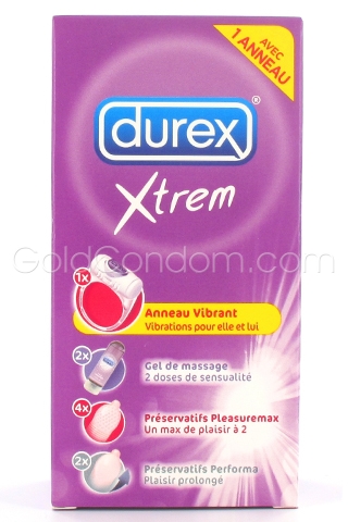 NOUVEAU : Durex Xtrem + Anneau vibrant
