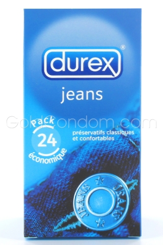 24 Pr�servatifs Durex Jeans