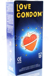 12 pr�servatifs lubrifi�s extra-fin Love Condom