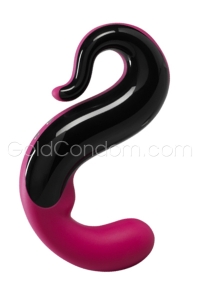 Delight vibromasseur noir/m�re + chargeur