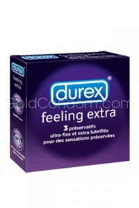 Durex Feeling Extra - Pochette de 3