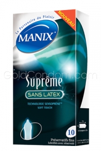 10 condooms zonder latex - Manix Supr�me