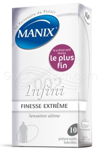 Manix Infini - 10 pr�servatifs super fins